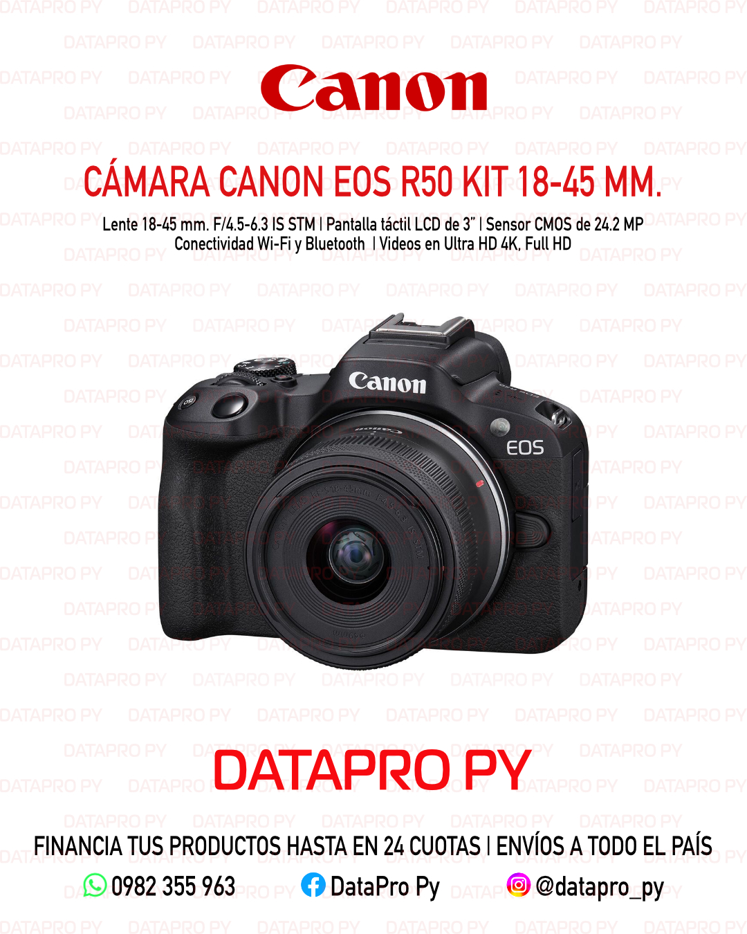 Canon EOS R50 Kit 18-45mm